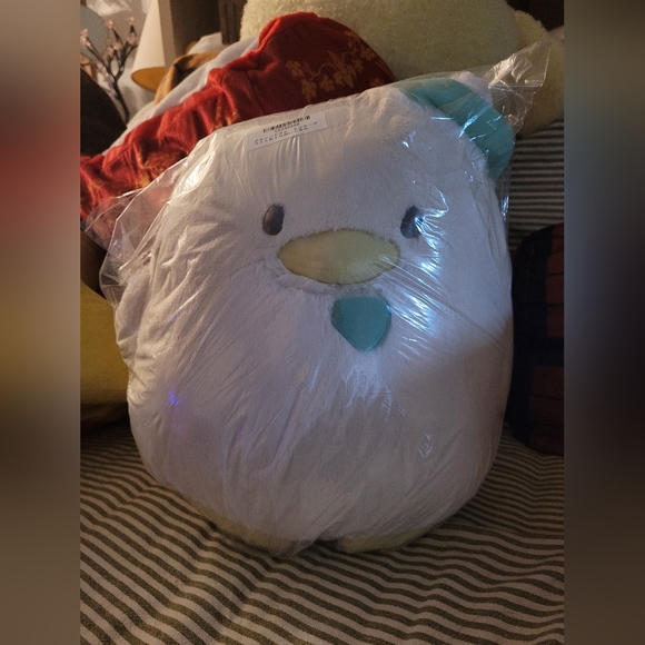 Tuxedo Sam Penguin Milky White Plush 30cm - Picture 2 of 3